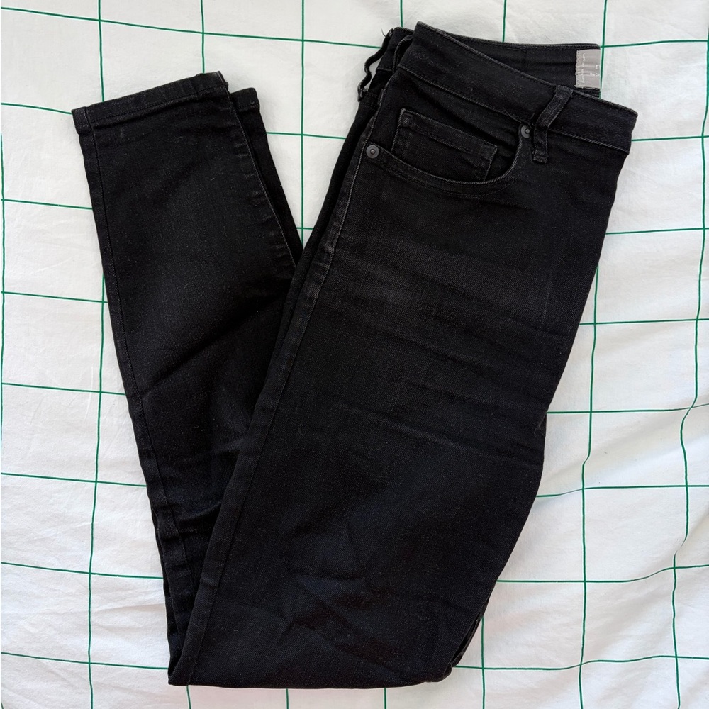 Everlane The Curvy High Rise Skinny Jean, black jeans size 27